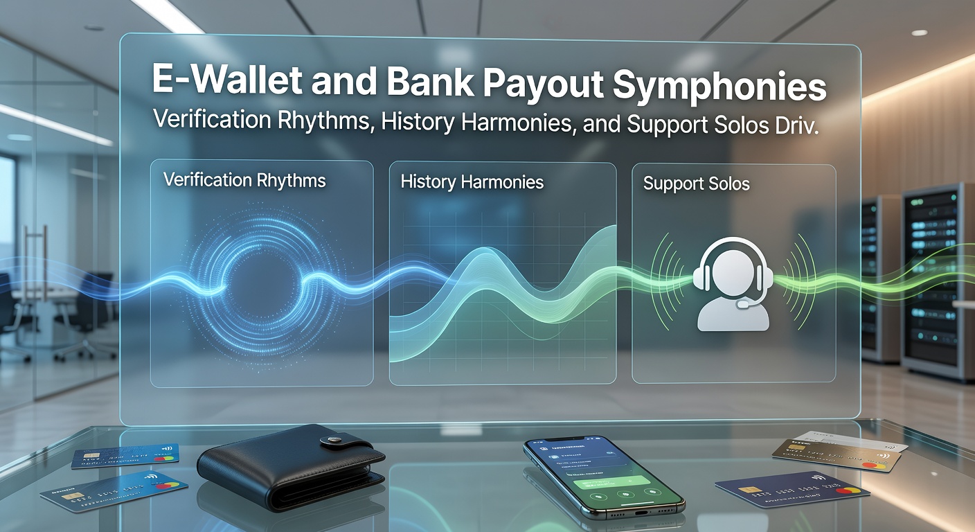 Close-up of a conductor's baton directing glowing digital notes symbolizing verification processes and support resolutions in payout systems