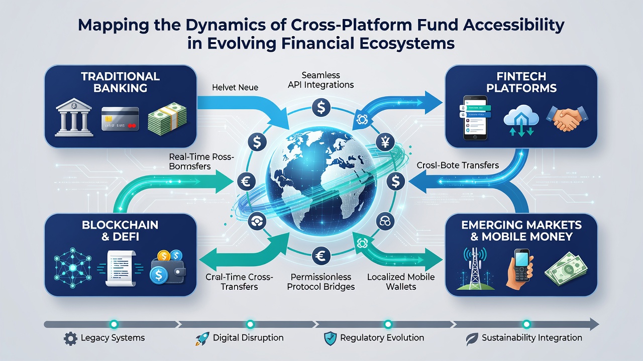 Detailed network diagram illustrating verification checkpoints and support pathways across digital finance channels